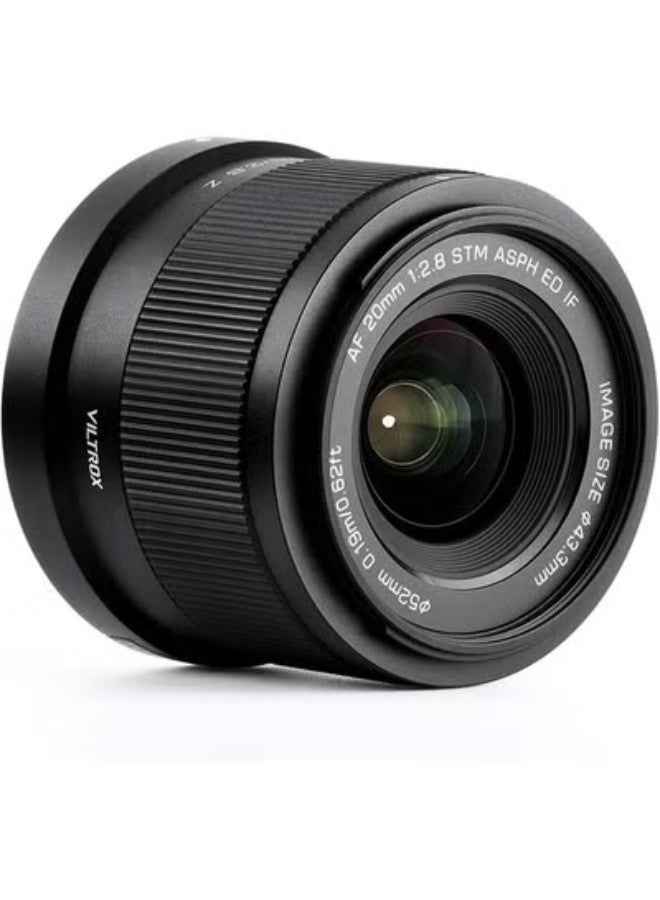 فيلتروكس VILTROX 20 مللي متر F2.8 Z-Mount إطار كامل AF Prime عدسات زاوية واسعة لنيكون Z Mount Z8 Z9 Z6 Z7 Z6 II Z7 II Z5 Z5 - Image 4